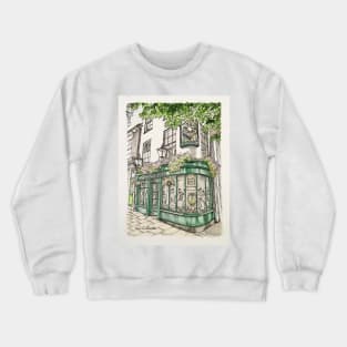 The Nutshell Pub Bury St Edmunds Painting Crewneck Sweatshirt